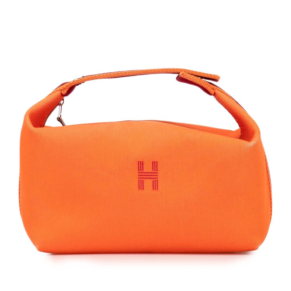 Pre-Loved Hermes Large Toile Bride A Brac